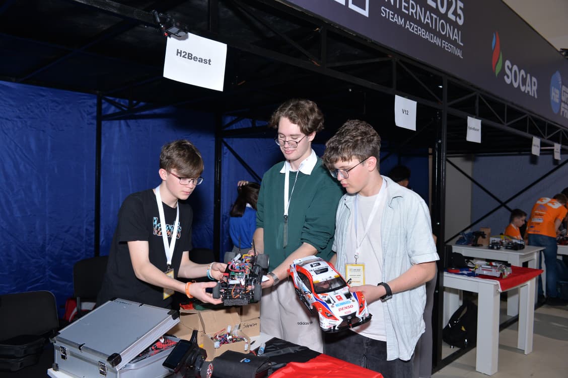 International Teams Bring Innovation and Excitement to STEAM Azerbaijan Festival 2025